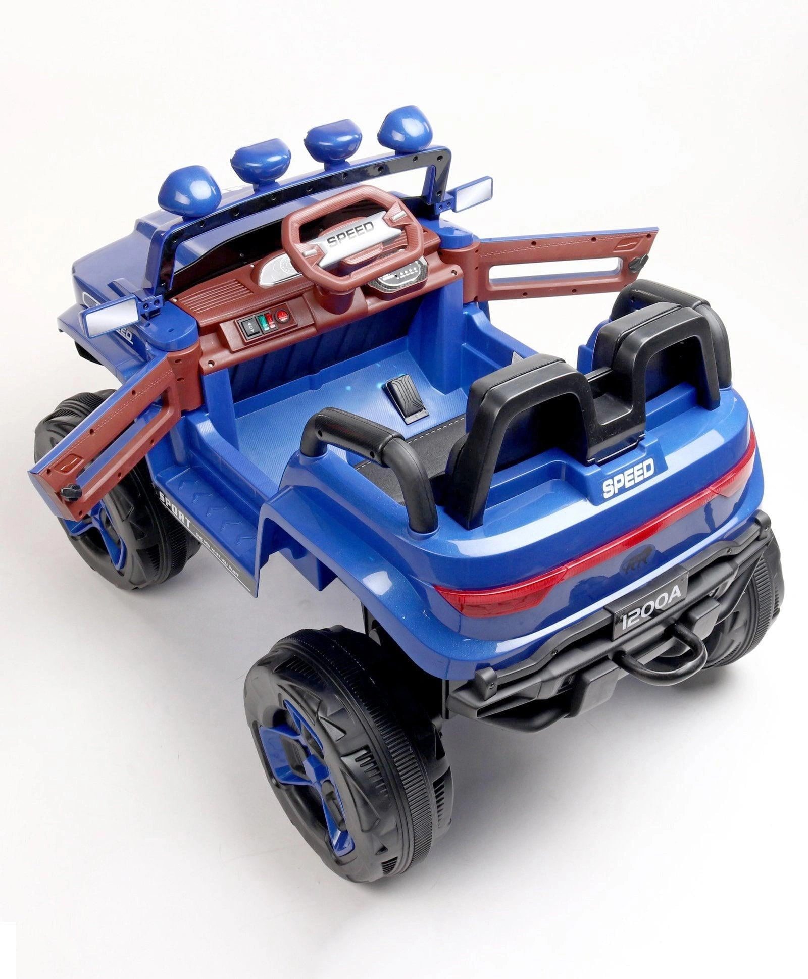 11 Cart 4x4 Bugatti Jeep for Kids with Remote Control | Button- Start Function